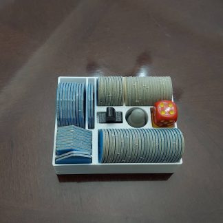 Docks/Numbers/Dice/Robber/Pirate Holder for Catan and Seafarers and 6 Player Extensions with Lid