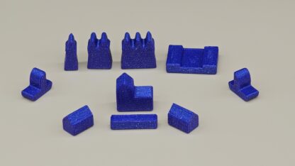 Custom Color Player Pieces for Catan and Seafarers, Cities Knights Expansions - 6th Edition - Image 9