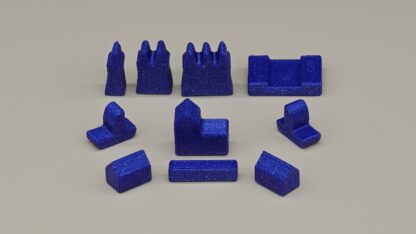 Custom Color Player Pieces for Catan and Seafarers, Cities Knights Expansions - 6th Edition - Image 2
