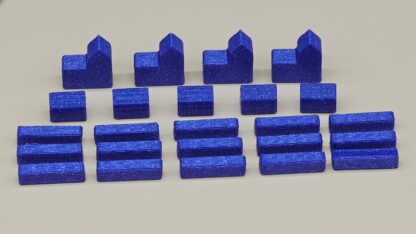 Custom Color Player Pieces for Catan and Seafarers, Cities Knights Expansions - 6th Edition - Image 3
