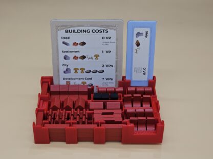 New Organizer for Catan 6e, Cities & Knights, Seafarers, + 6 Player Extensions with Player Trays - Fit 6 Boxes into One - Image 12