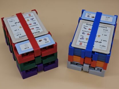 New Organizer for Catan 6e, Cities & Knights, Seafarers, + 6 Player Extensions with Player Trays - Fit 6 Boxes into One - Image 5